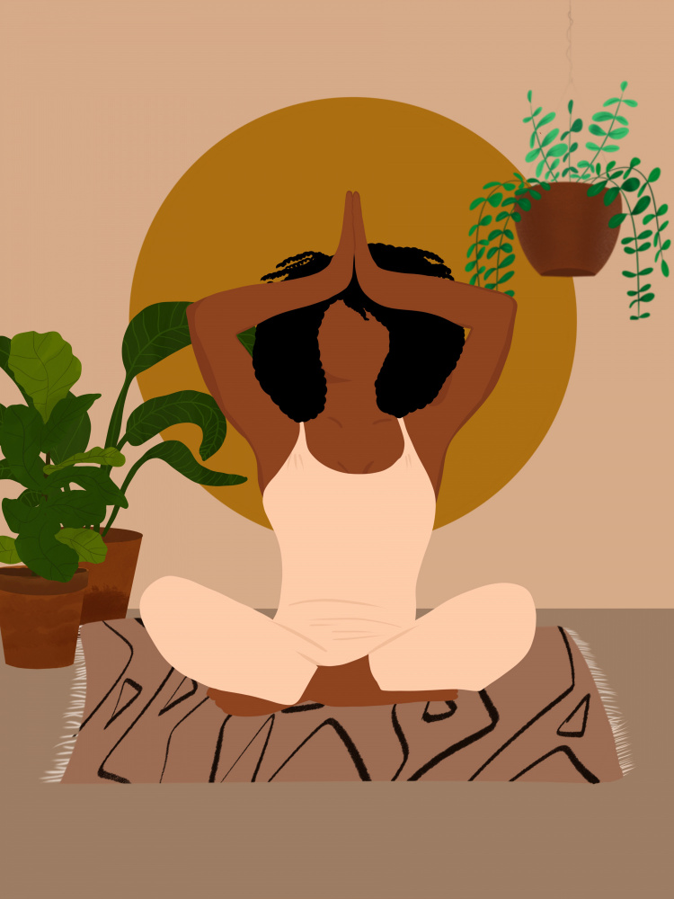 Safe Space by Carelle N'guessan — canvas wall art