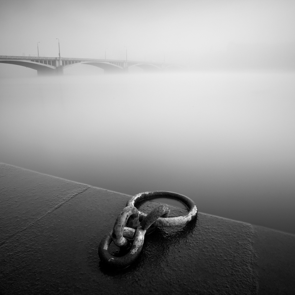 Misty River Chain by Martin Rak — canvas wall art