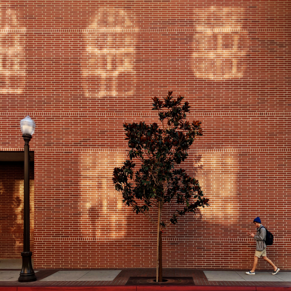 City Wall Light Play by Ibraheem Badahdah — canvas wall art