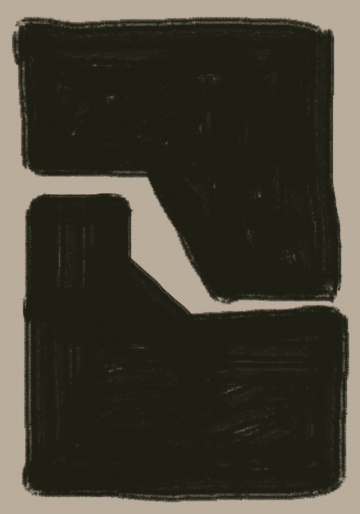 Abstract Contrast by THE MIUUS STUDIO — canvas wall art