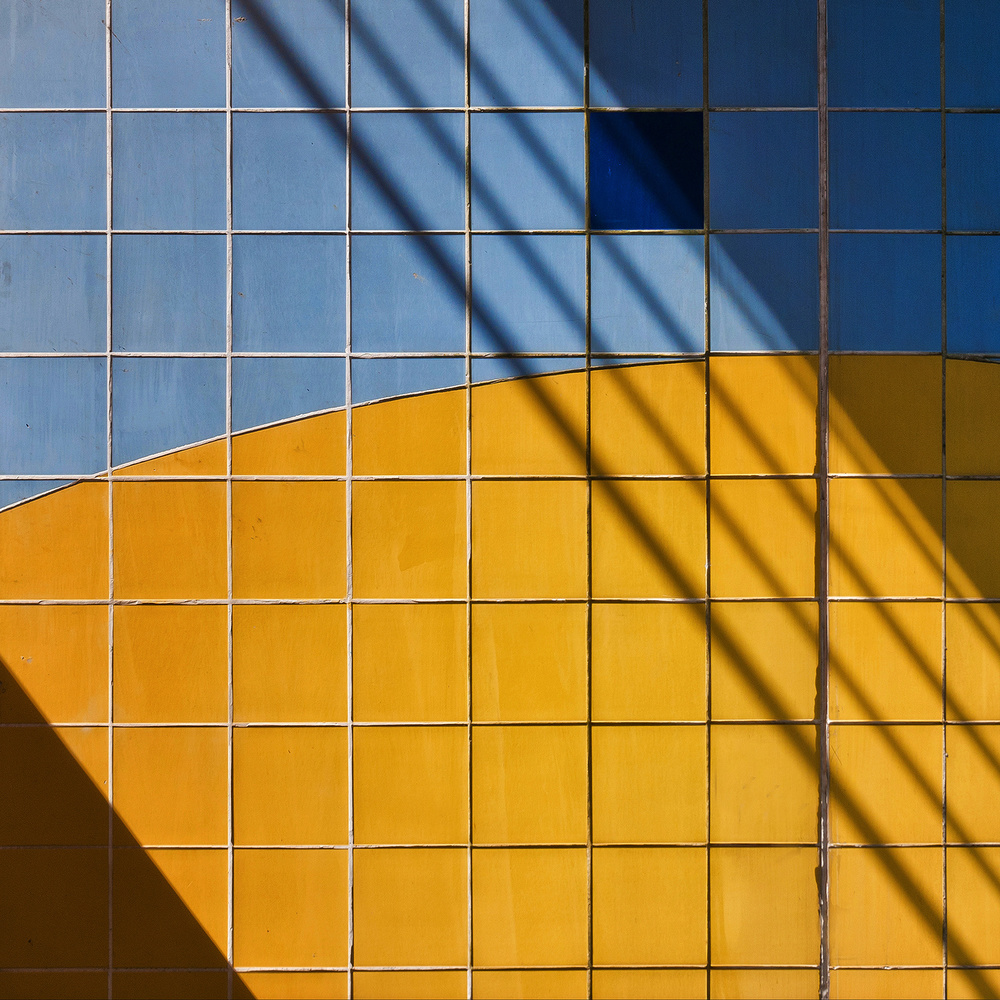 Square-\-Shadow by Henk van Maastricht — canvas wall art