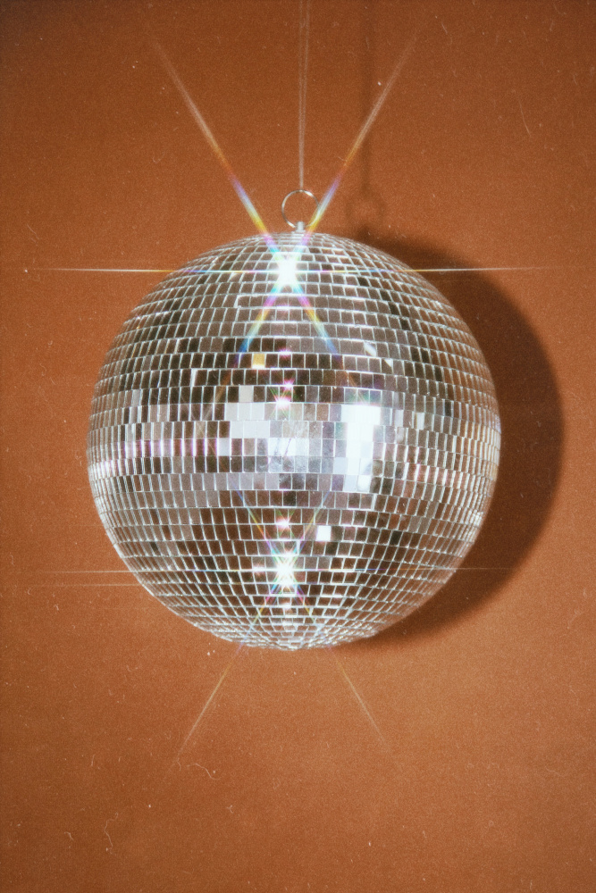 Sparkling Disco Ball by Samantha Hearn — canvas wall art