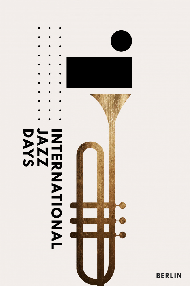Jazzy Days 2 by Kubistika — canvas wall art