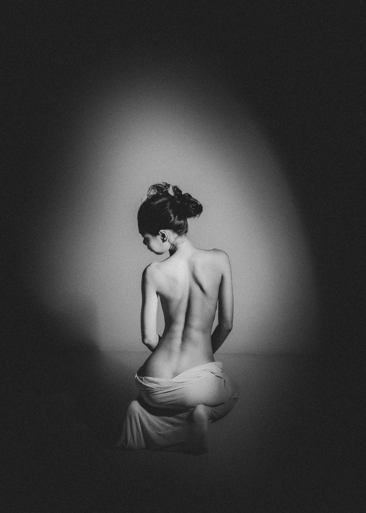 Graceful Draped Form by ADIREK M — canvas wall art