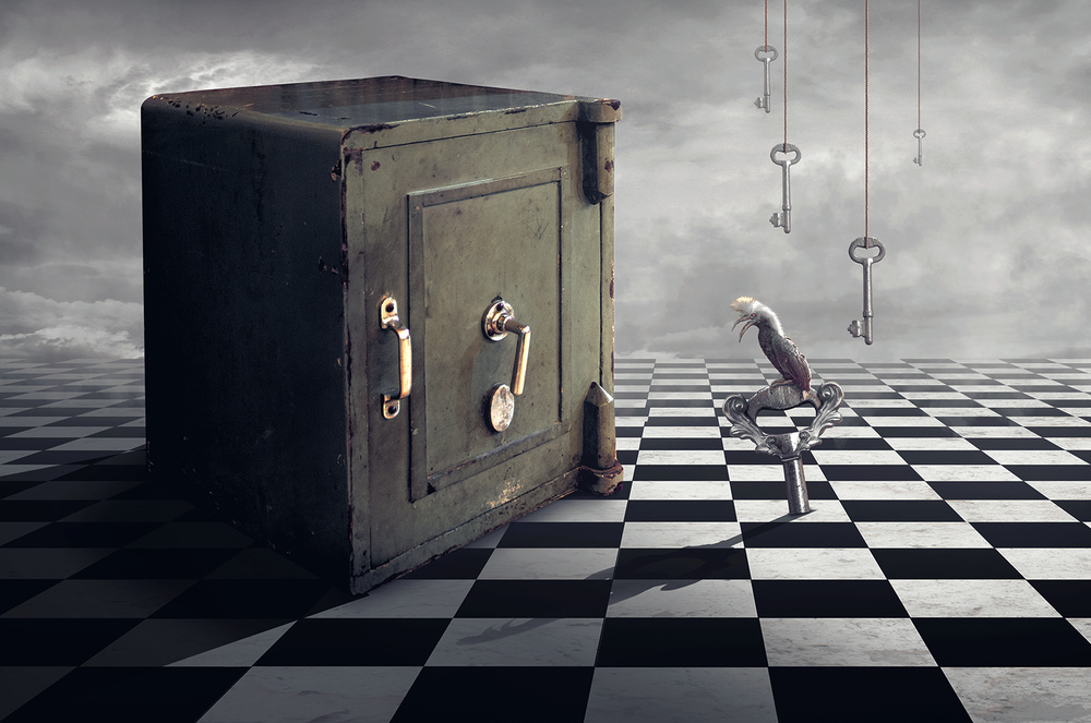 Treasury Keys by Sulaiman Almawash — canvas wall art