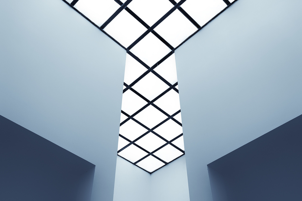 Modern Light Shaft by Gerard Jonkman — canvas wall art