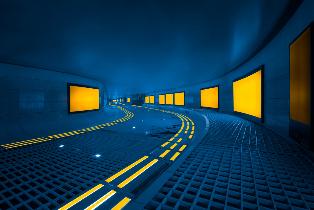 Dynamic Future Path by Xiaopeng Guan — canvas wall art