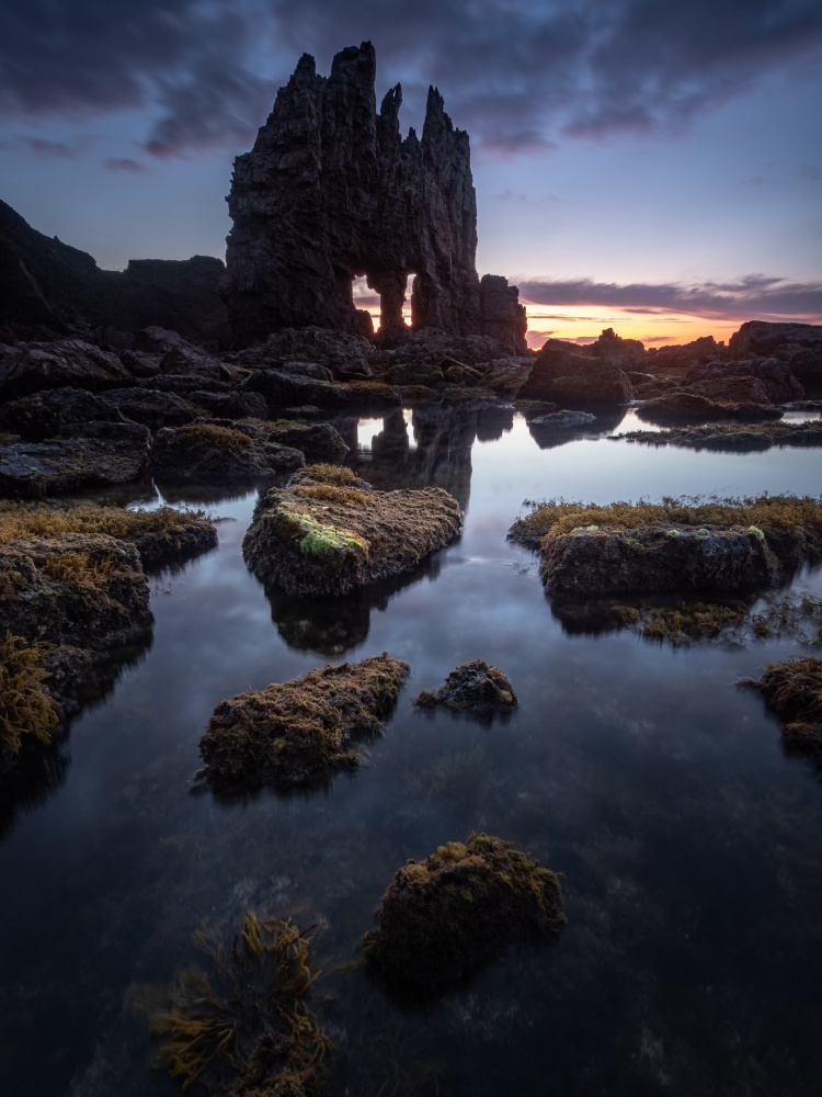 Twilight Sea Arch by Alberto García — canvas wall art