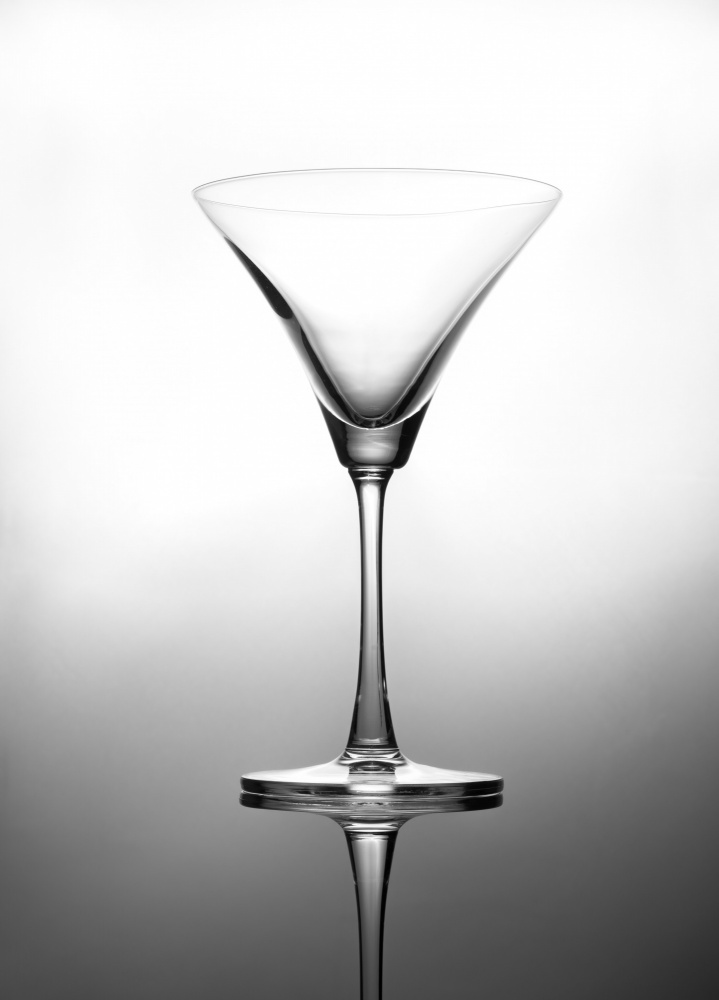 Elegant Martini Glass by Sumit Dhuper — canvas wall art