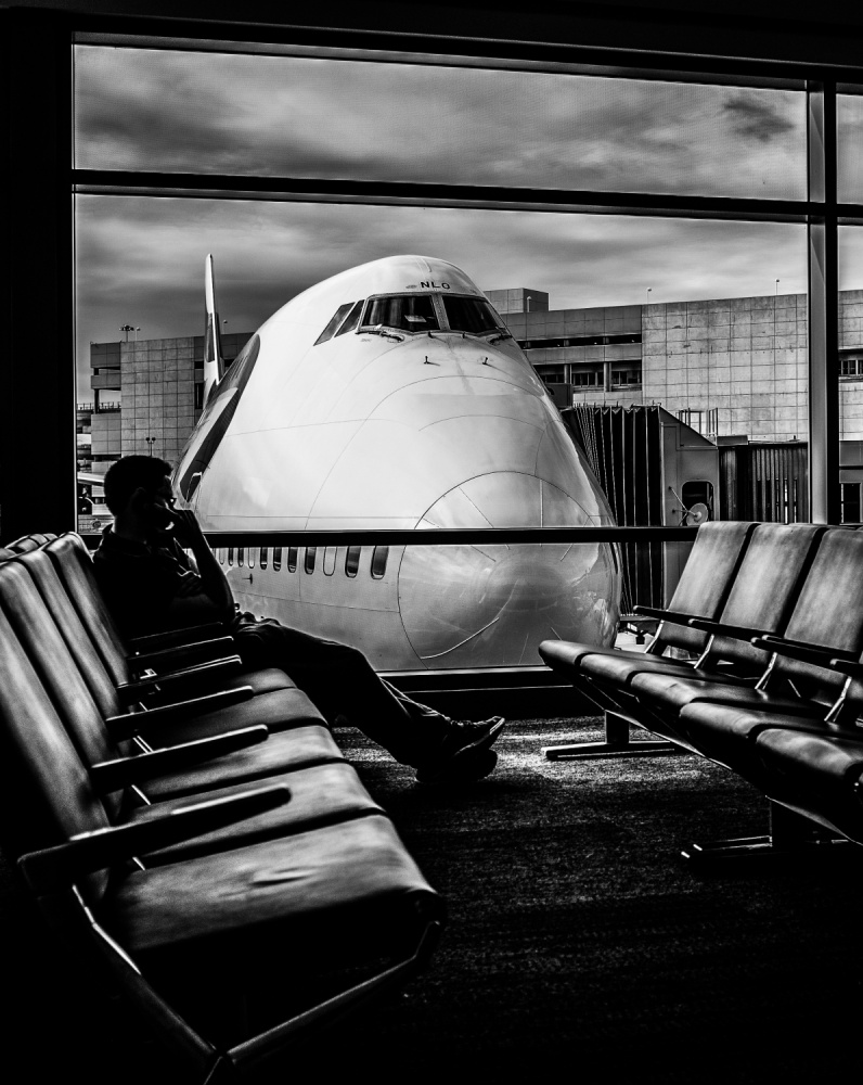 Waiting For Departure by Pawel Majewski — canvas wall art