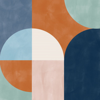 Geometric Shapes And Bold Colors