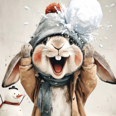 Frosty- Festive Animals-10