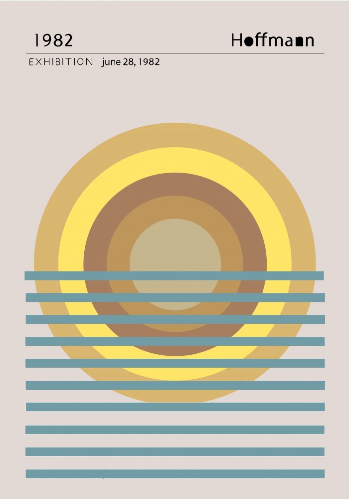 Golden Ocean Horizon by Old Artists Studio II — canvas wall art