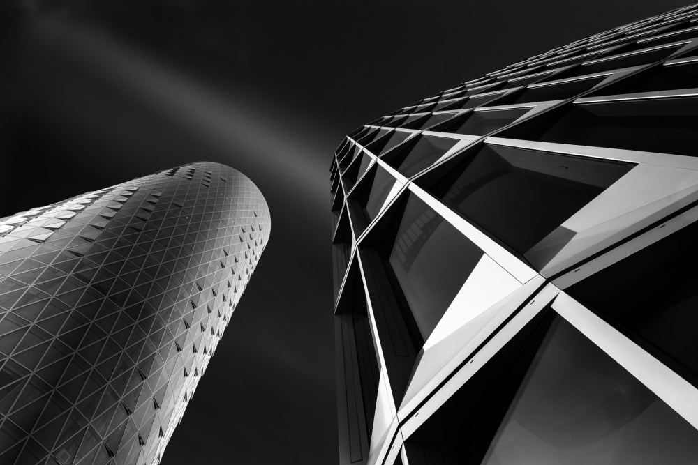 Modern Urban Geometry by Carsten Velten — canvas wall art