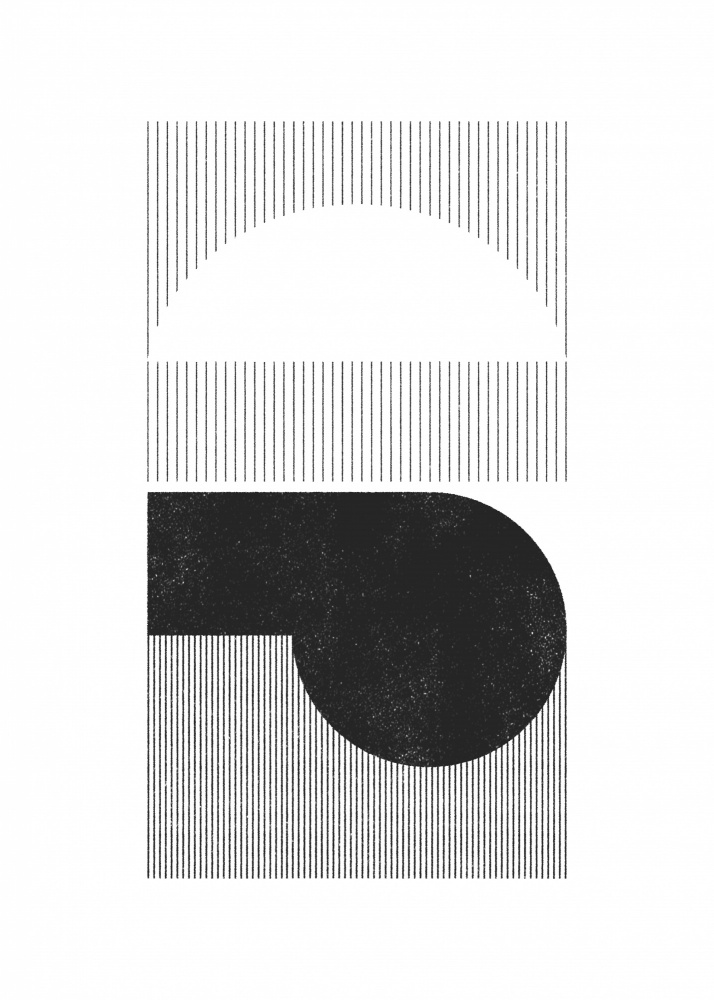 Abstract Geometric Shapes by The Printable Studio — canvas wall art