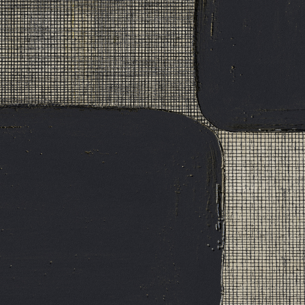 Abstract Grid Blocks by Danushka Abeygoda — canvas wall art