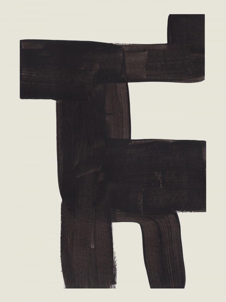 Bold Abstract Forms by Ejaaz Haniff — canvas wall art