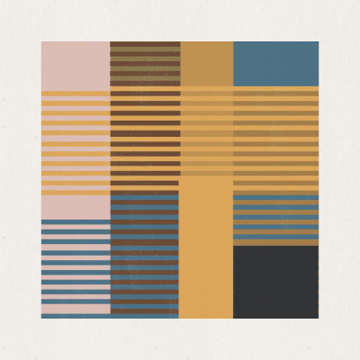 Modern Color Block Grid