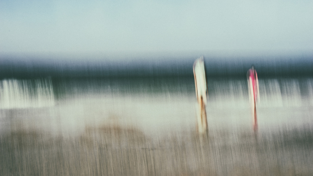 Dreamy Ocean Blur by Carsten Velten — canvas wall art