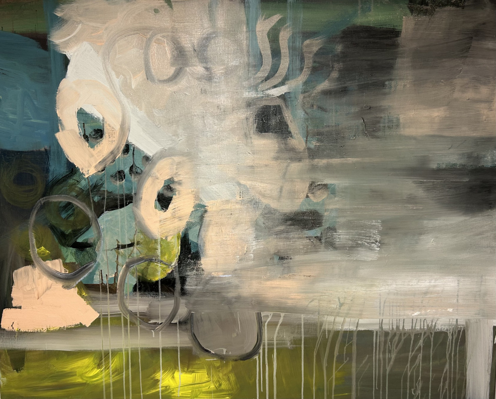 Dynamic Abstract Flow by Joackim Schou Dahle — canvas wall art