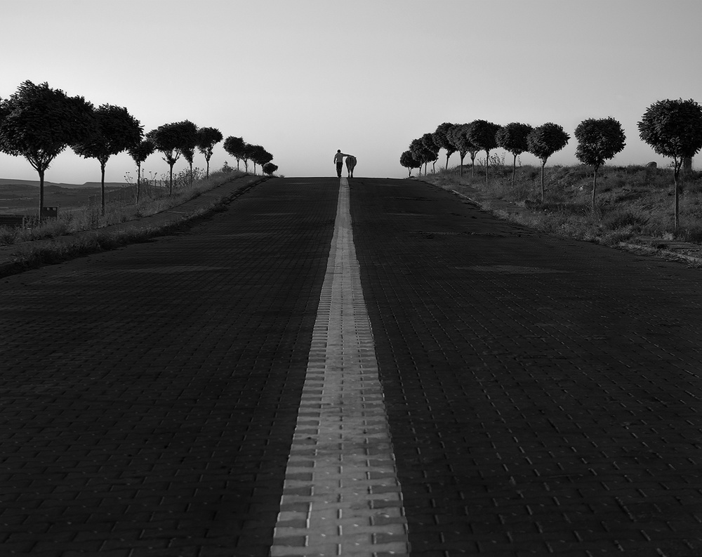 Uphill Path Ahead by Yavuz Pancareken — canvas wall art