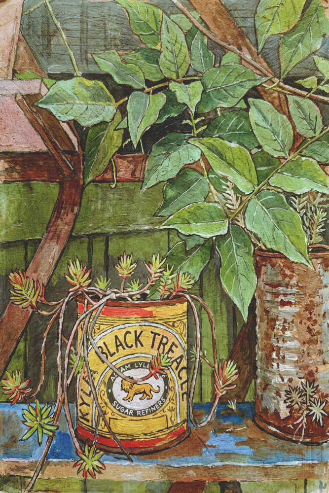 Rustic Garden Still Life by Dan Hobday — canvas wall art