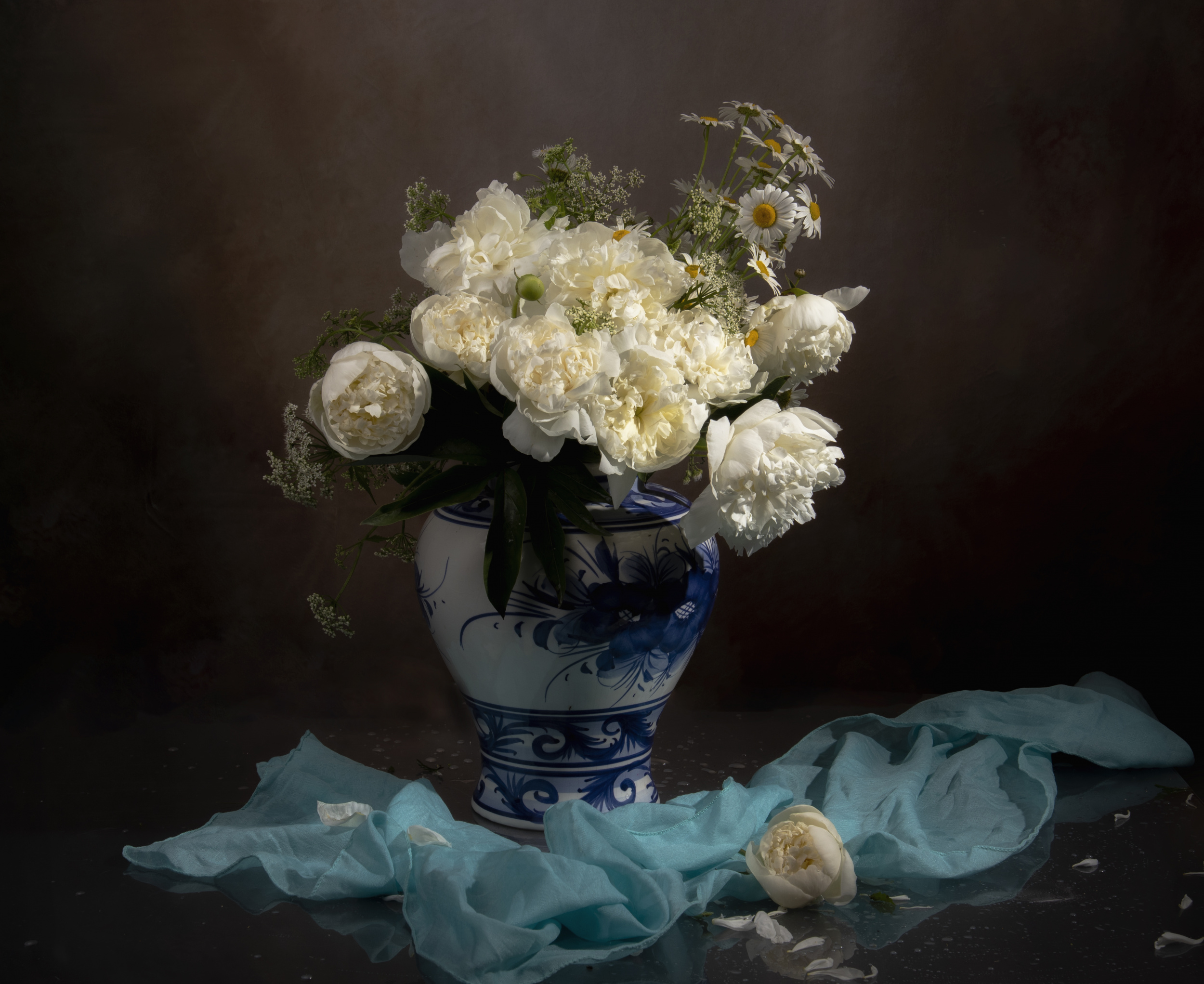 White and Blue by Anna Wan