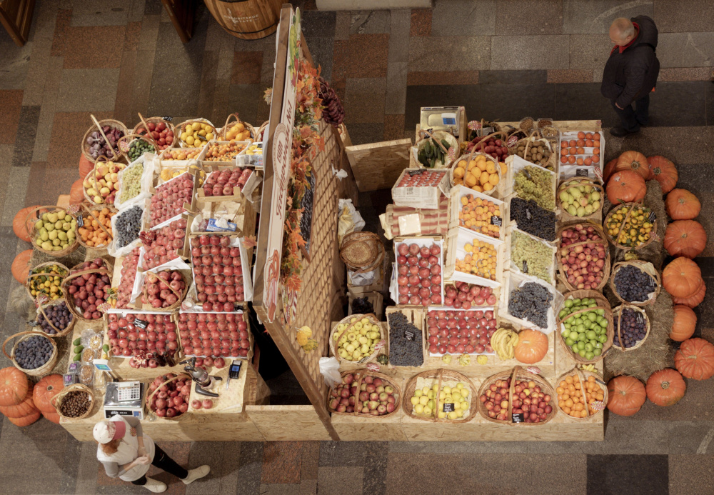 Autumn Harvest Market by GuruShots — canvas wall art