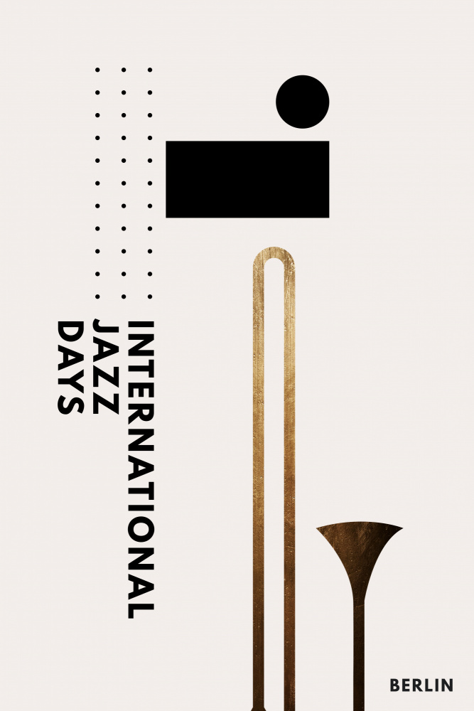 Jazzy Days 3 by Kubistika — canvas wall art