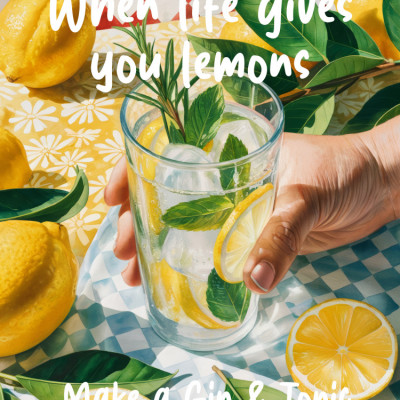 When Life Gives You Lemons, Make A Gin & Tonic