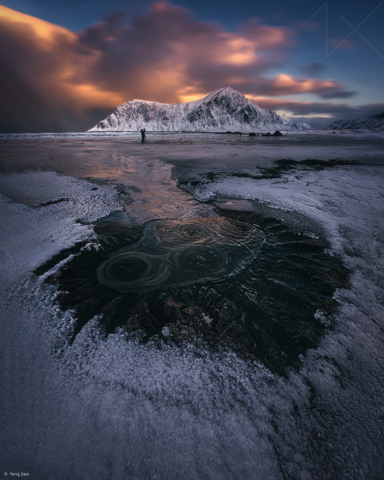 Frozen Pulse of Lofoten by Yang Jiao