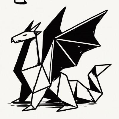 Origami Dragon Legend