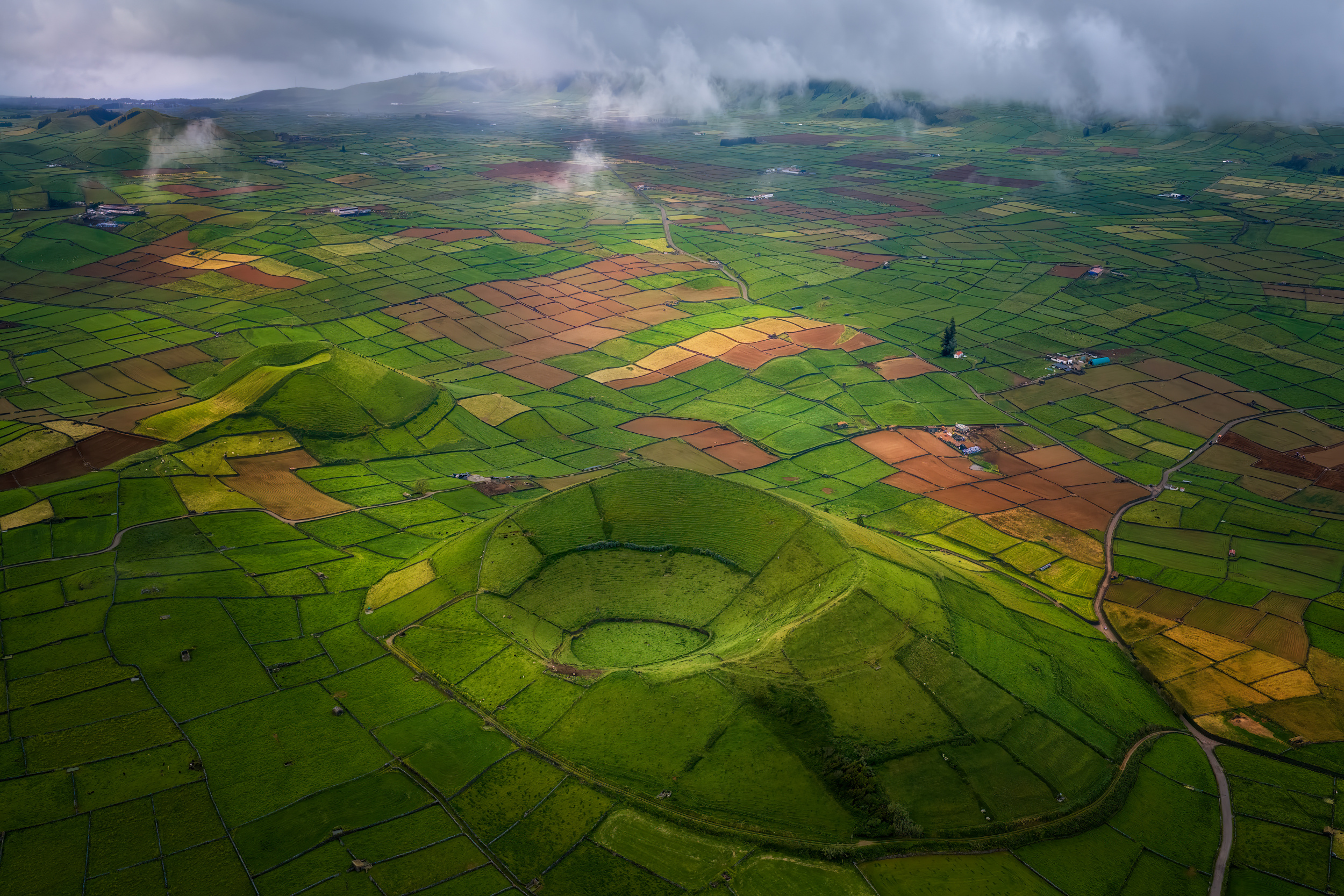 The Earth's patchwork
