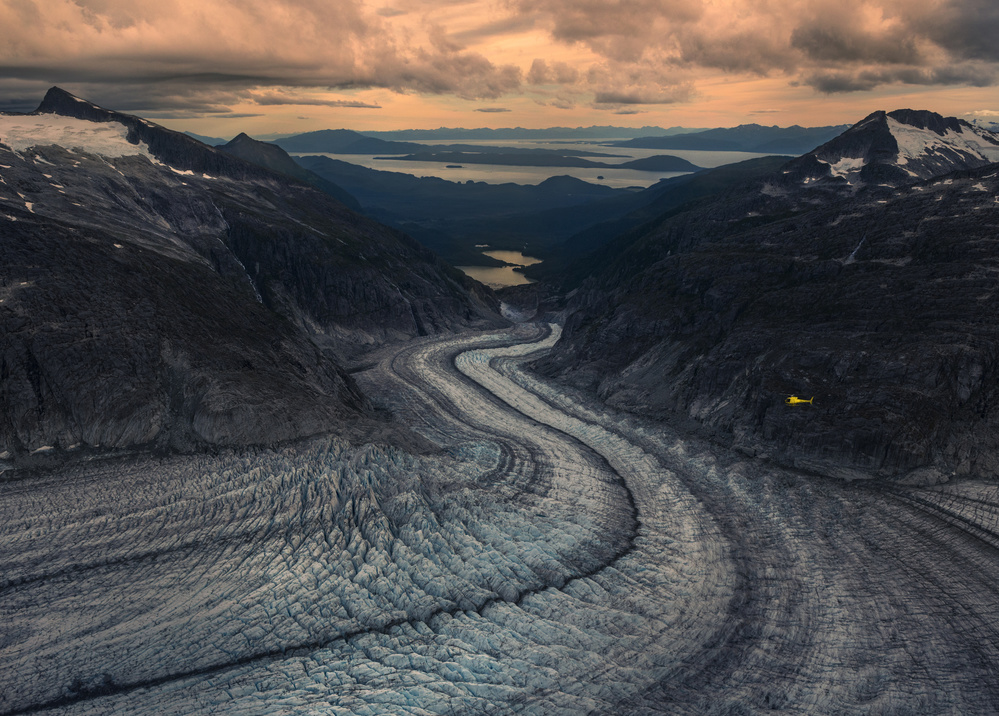 Winding Glacier Valley by James S. Chia — canvas wall art