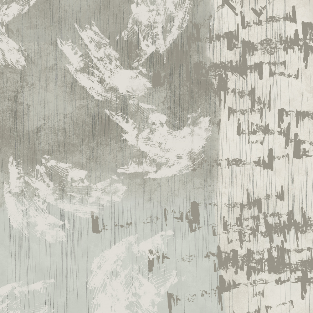 Distressed Neutral Shapes by Imaginative — canvas wall art