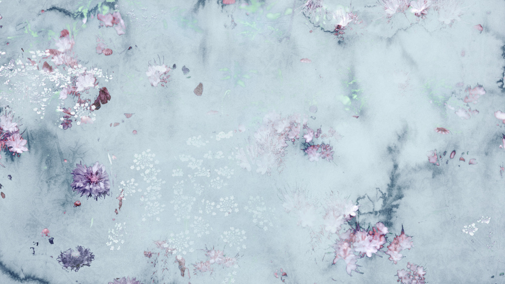 Dreamy Blossom Waters by Miriam Stayte — canvas wall art