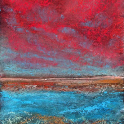 Dramatic Sky Blue Water