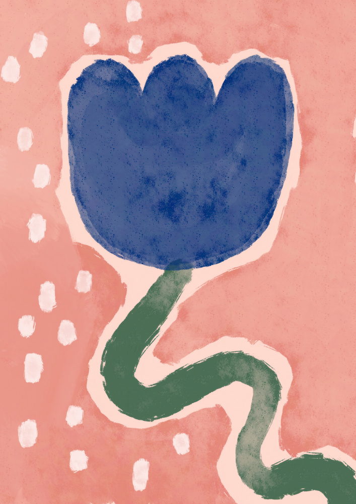 Bluetulip by Treechild — canvas wall art