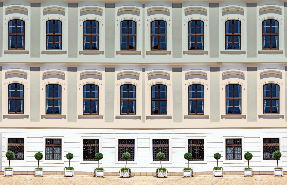 Grand Palace Facade by Miro Susta — canvas wall art