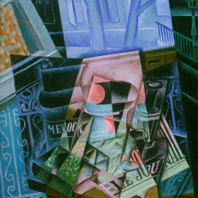 Juan Gris's Still Life Before an Open Window, Place Ravignan (1915)