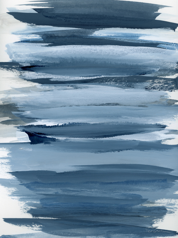 Calm Water Abstract by Teodora 'Teo' Guererra — canvas wall art
