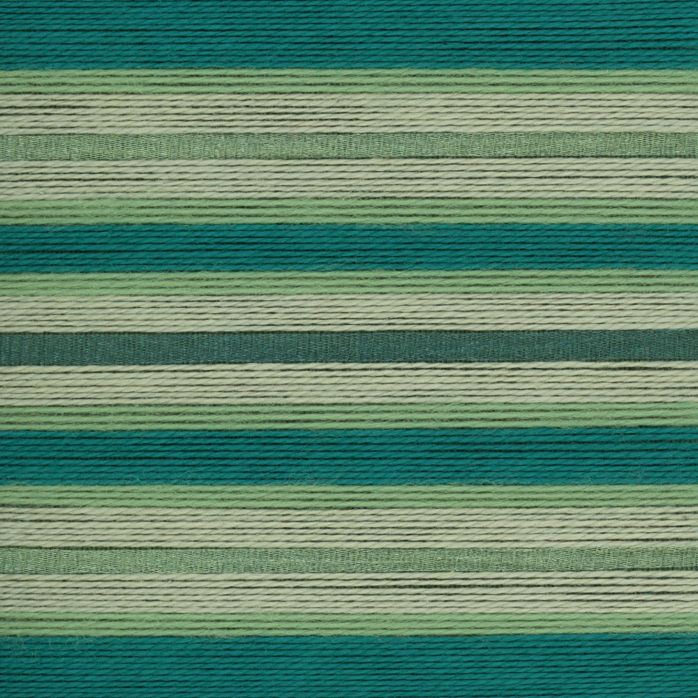 Teal Green Stripes by Amanda Mclaurin — canvas wall art