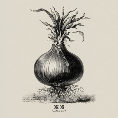 Vintage Vegetables - Onion