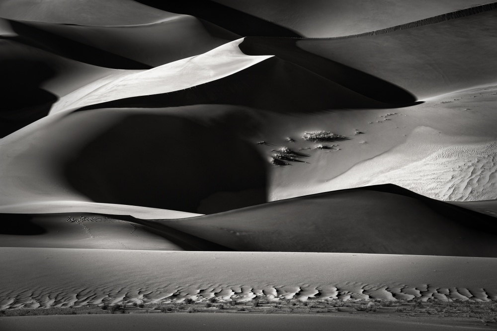 Desert Dune Shadows by Izidor Gasperlin — canvas wall art