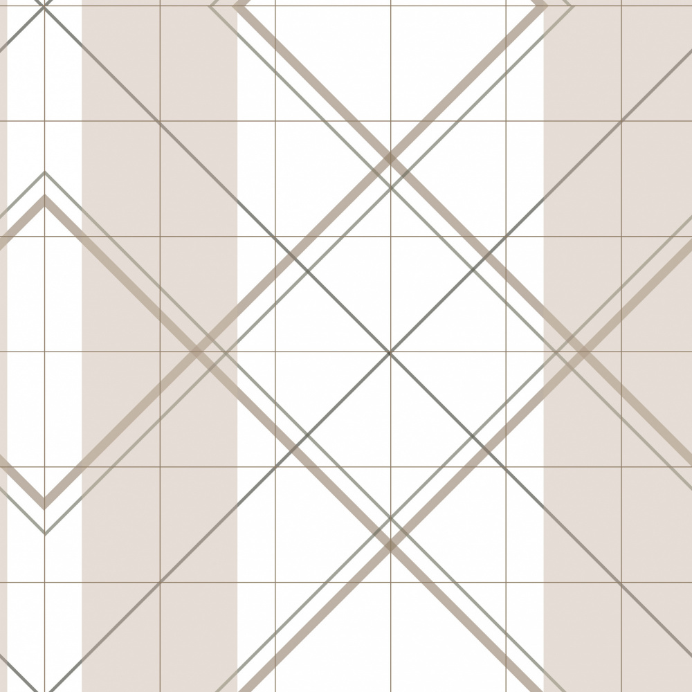 Modern Crisscross Pattern by Irene Demetri — canvas wall art