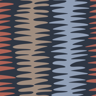 Abstract Wavy Pattern