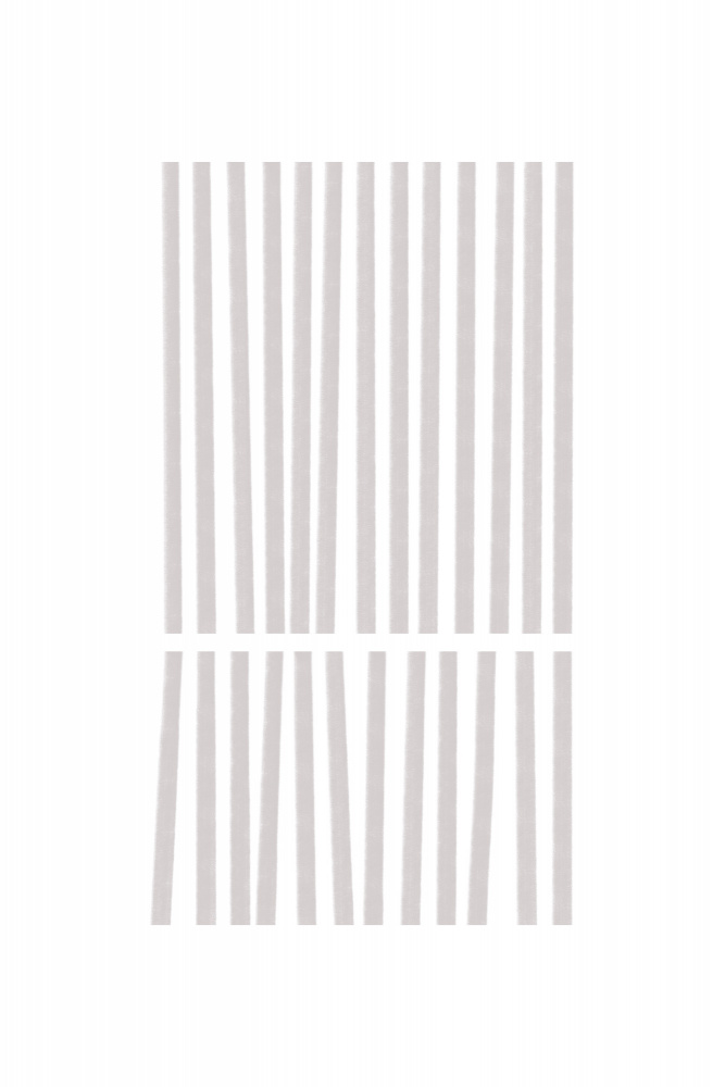 Vertical Gray Lines by uplusmestudio — canvas wall art