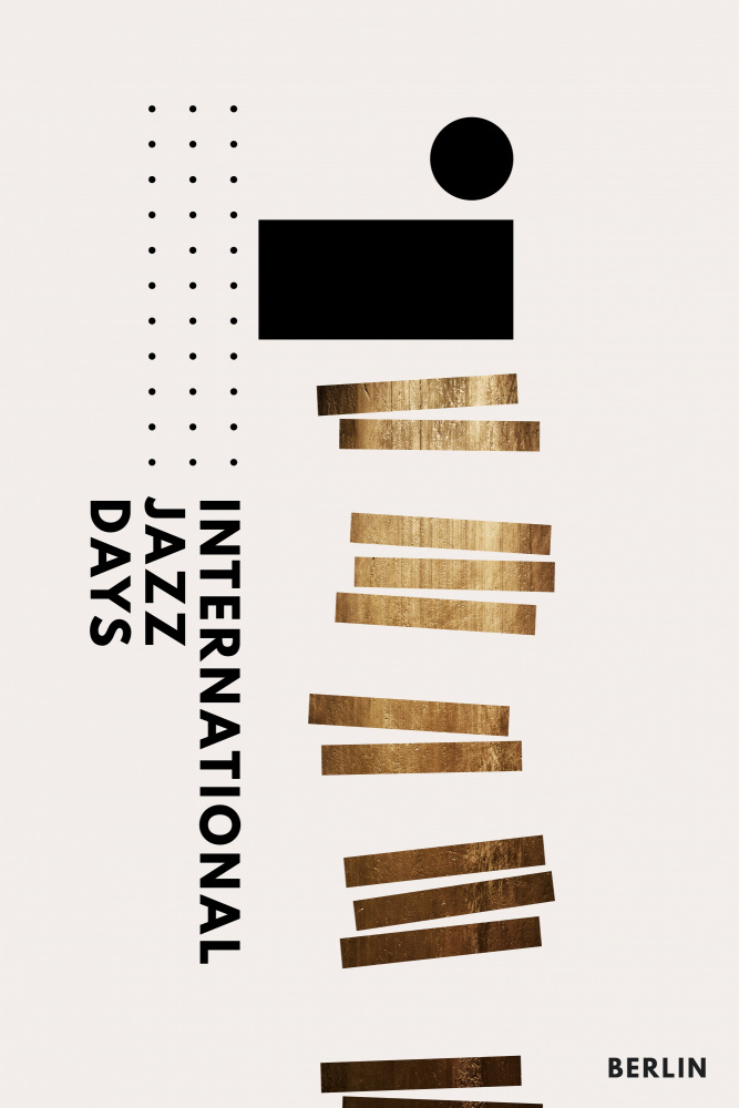 Jazzy Days 5 by Kubistika — canvas wall art