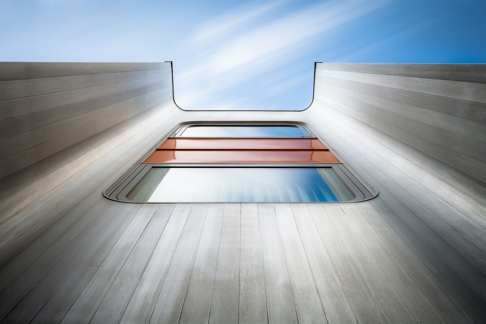 Modern Architectural Sky by Hervé Loire — canvas wall art