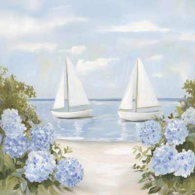 Hydrangeas by the Sea